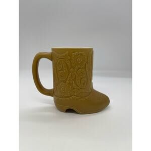 Ceramarte Cowboy Boot Coffee Cup Made in Brazil